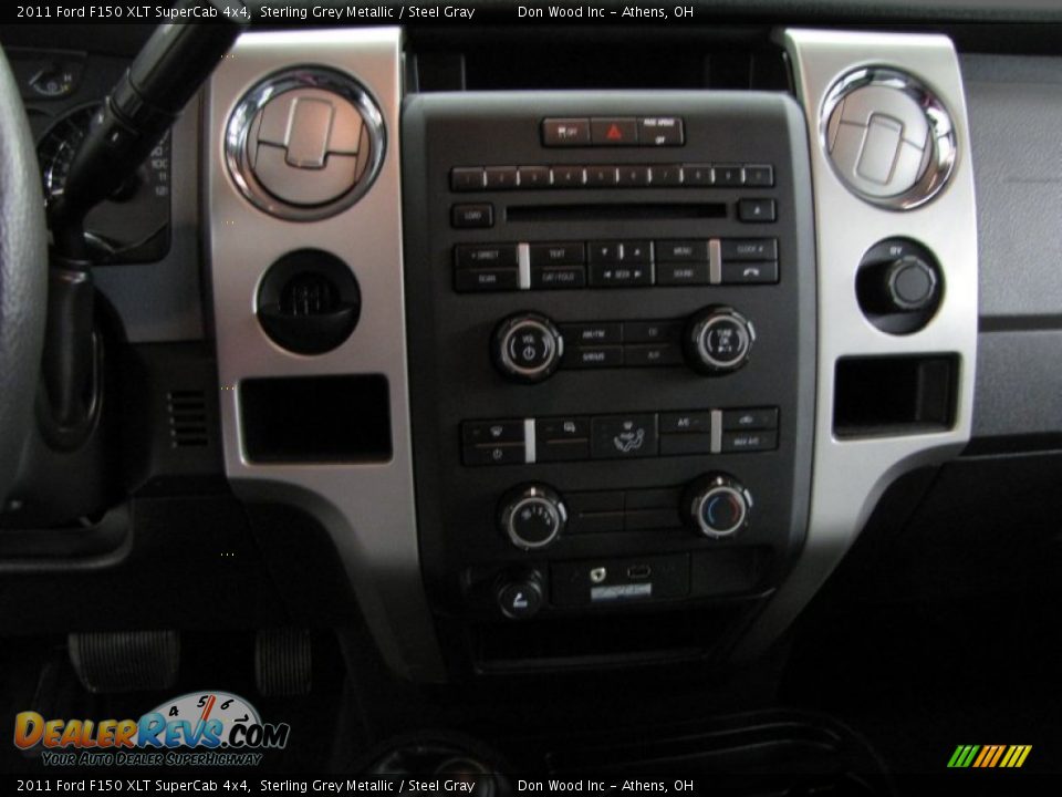 2011 Ford F150 XLT SuperCab 4x4 Sterling Grey Metallic / Steel Gray Photo #22