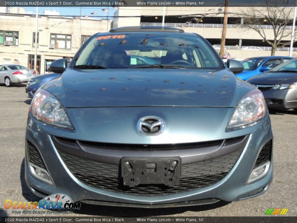 2010 Mazda MAZDA3 s Sport 5 Door Gunmetal Blue Mica / Black Photo #3