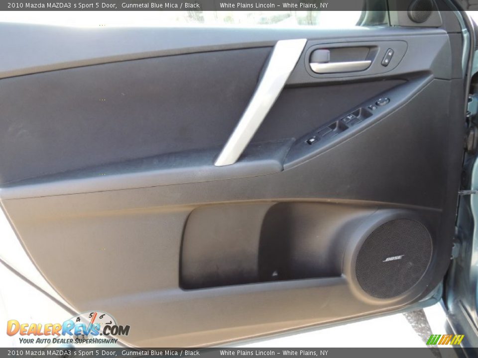 2010 Mazda MAZDA3 s Sport 5 Door Gunmetal Blue Mica / Black Photo #14