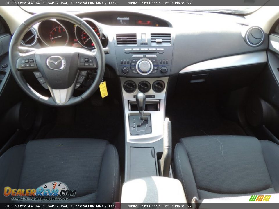 2010 Mazda MAZDA3 s Sport 5 Door Gunmetal Blue Mica / Black Photo #18