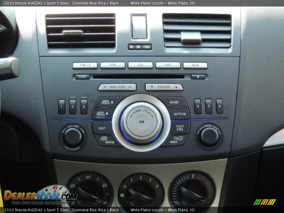 2010 Mazda MAZDA3 s Sport 5 Door Gunmetal Blue Mica / Black Photo #23