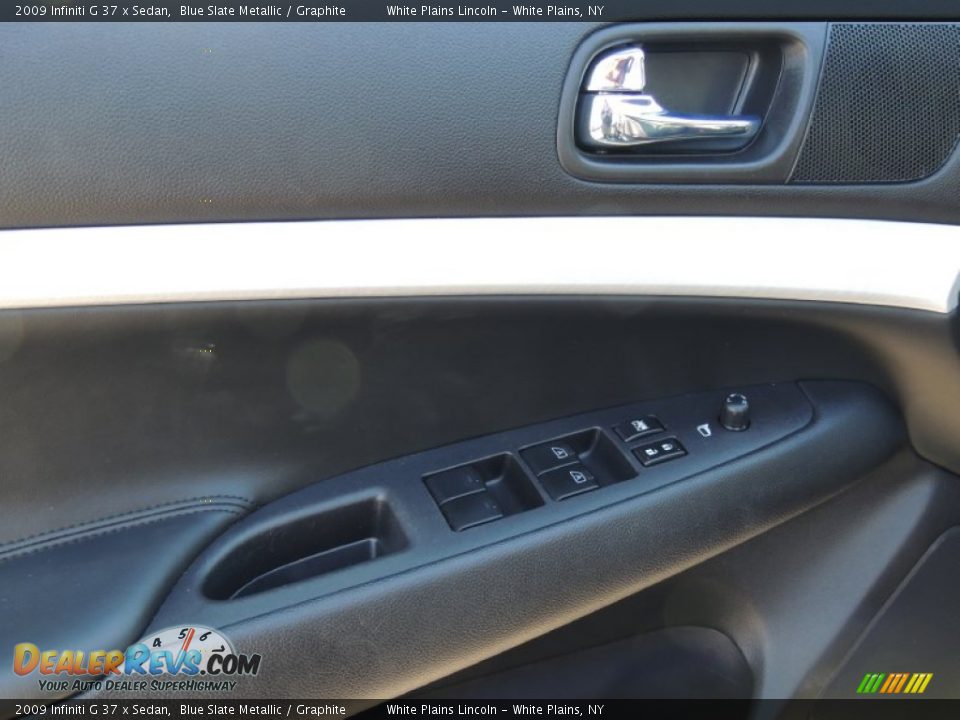 2009 Infiniti G 37 x Sedan Blue Slate Metallic / Graphite Photo #15