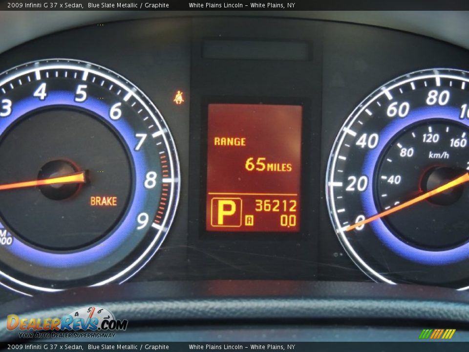 2009 Infiniti G 37 x Sedan Blue Slate Metallic / Graphite Photo #24