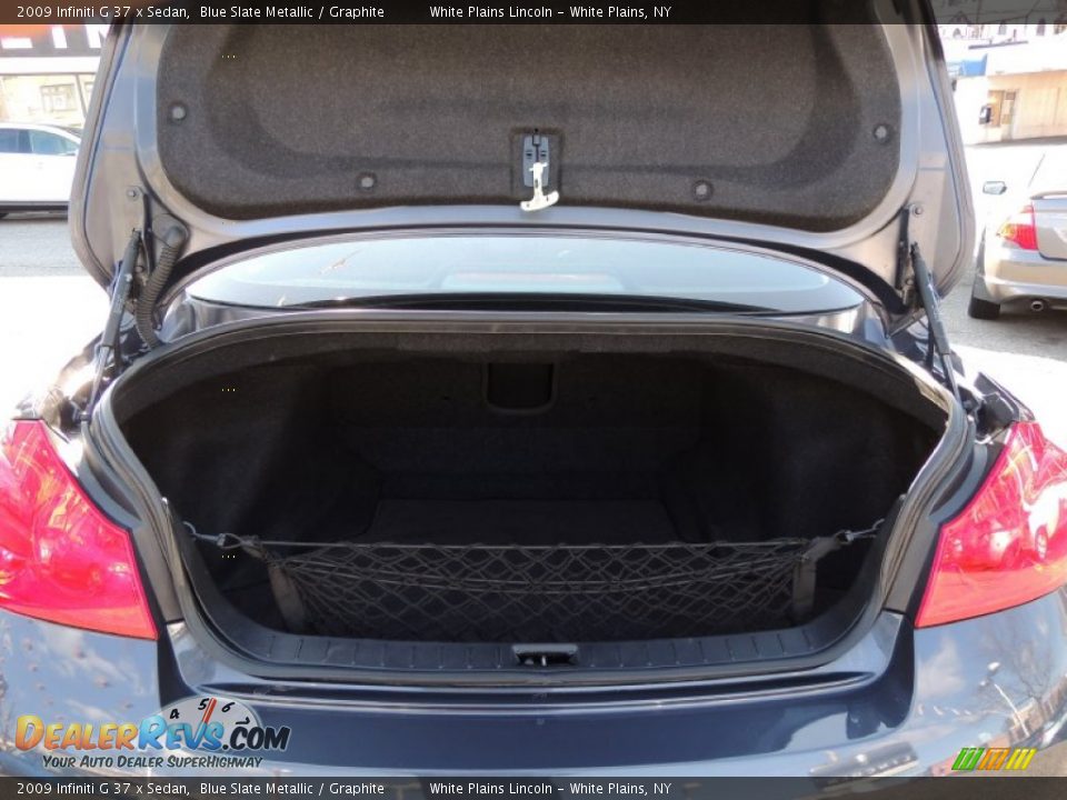 2009 Infiniti G 37 x Sedan Blue Slate Metallic / Graphite Photo #26
