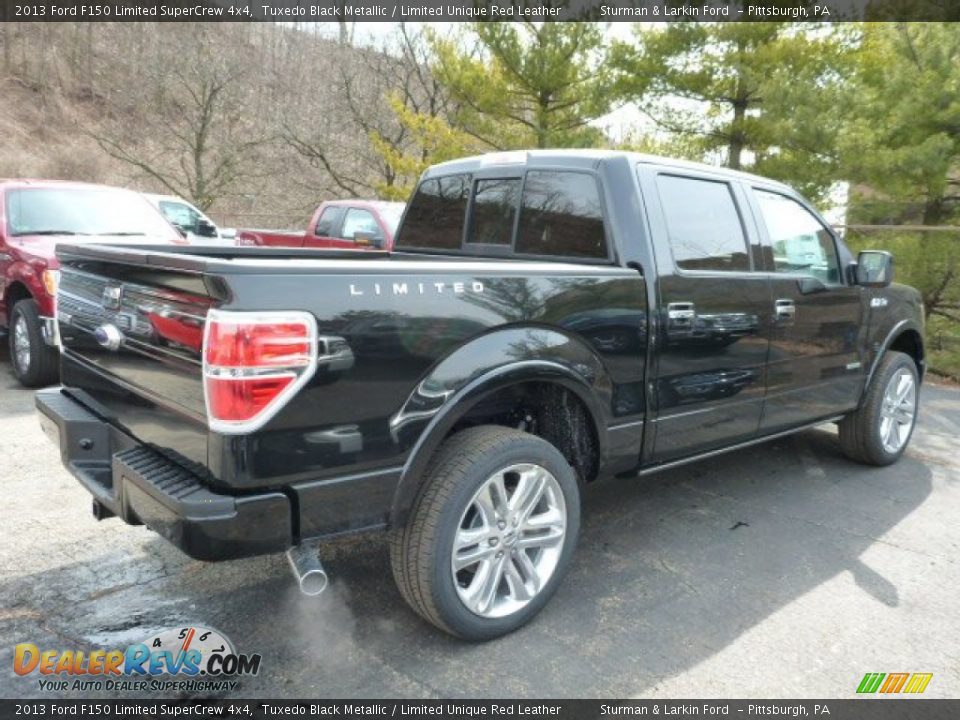 Tuxedo Black Metallic 2013 Ford F150 Limited SuperCrew 4x4 Photo #2