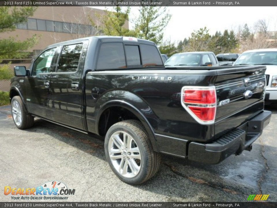 Tuxedo Black Metallic 2013 Ford F150 Limited SuperCrew 4x4 Photo #4