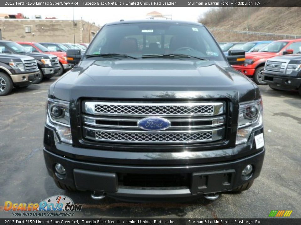 Tuxedo Black Metallic 2013 Ford F150 Limited SuperCrew 4x4 Photo #6