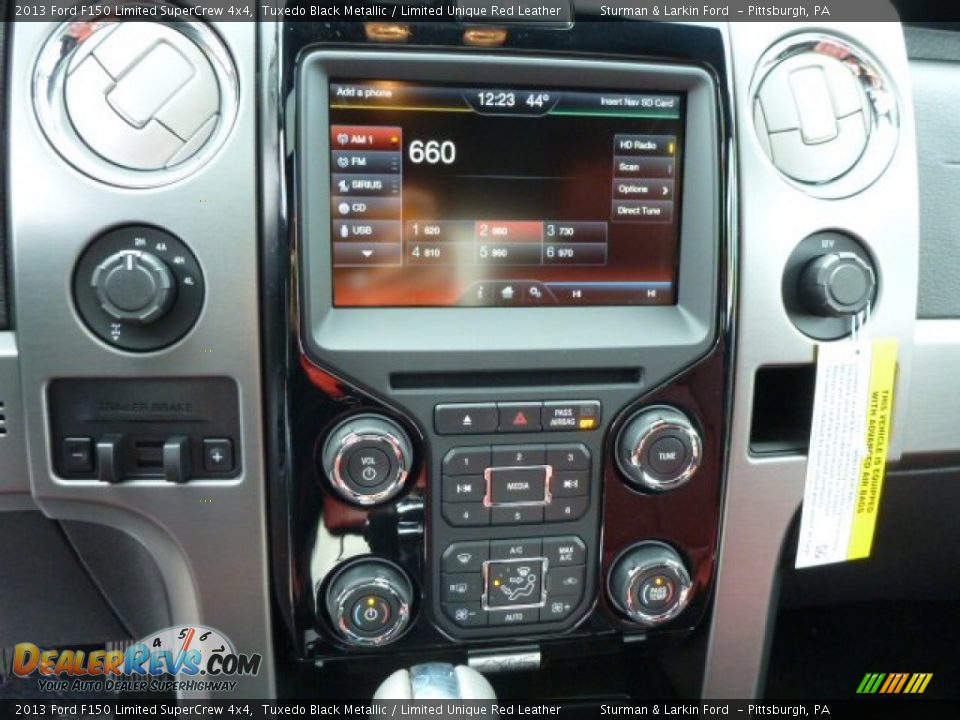 Controls of 2013 Ford F150 Limited SuperCrew 4x4 Photo #14