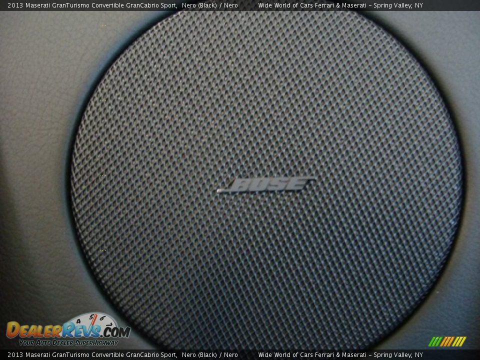 2013 Maserati GranTurismo Convertible GranCabrio Sport Nero (Black) / Nero Photo #18