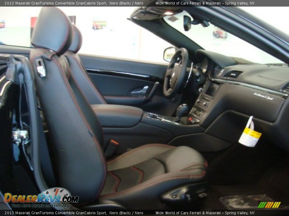 2013 Maserati GranTurismo Convertible GranCabrio Sport Nero (Black) / Nero Photo #19