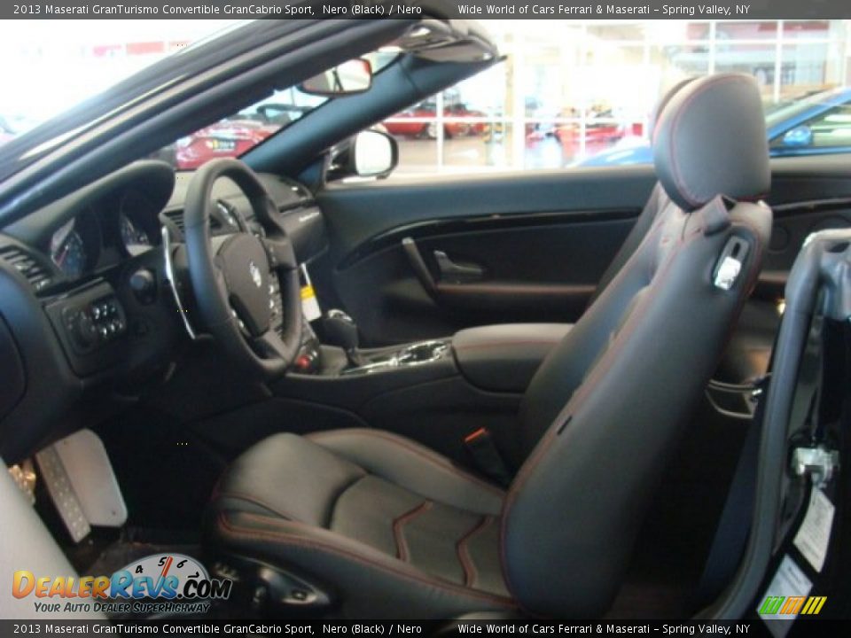 2013 Maserati GranTurismo Convertible GranCabrio Sport Nero (Black) / Nero Photo #20