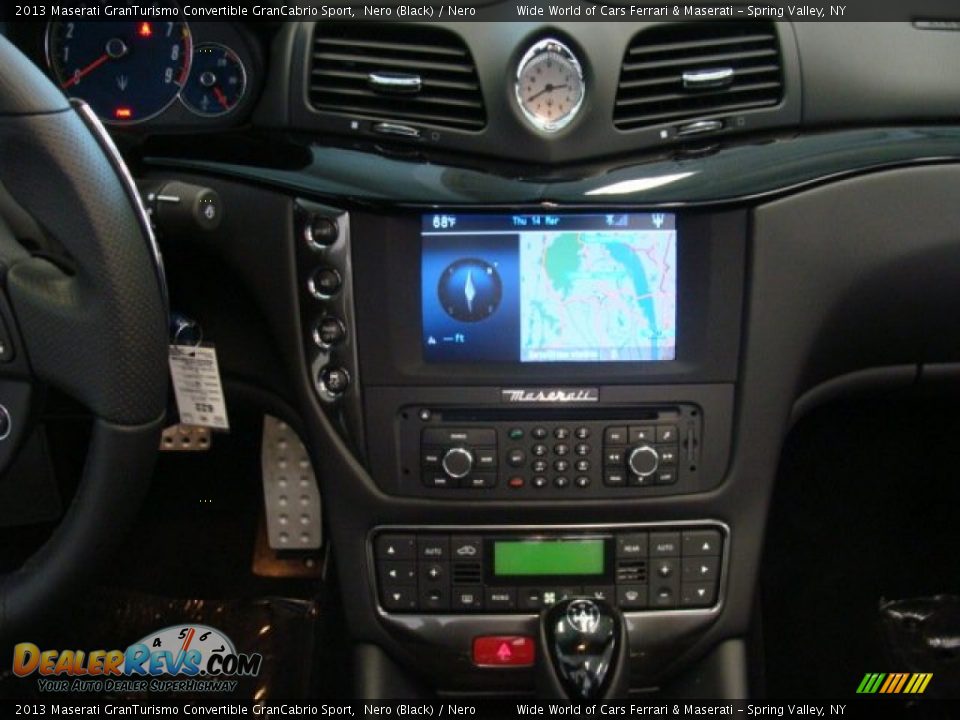 2013 Maserati GranTurismo Convertible GranCabrio Sport Nero (Black) / Nero Photo #26