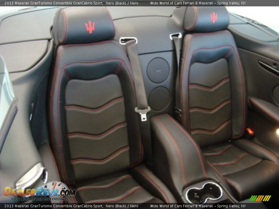 2013 Maserati GranTurismo Convertible GranCabrio Sport Nero (Black) / Nero Photo #30