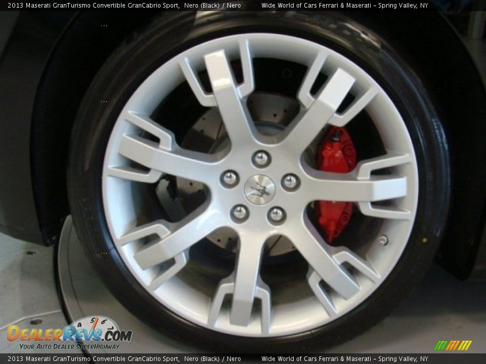 2013 Maserati GranTurismo Convertible GranCabrio Sport Nero (Black) / Nero Photo #33