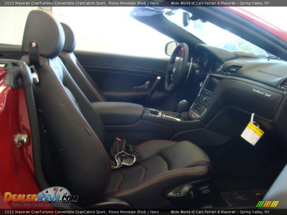 2013 Maserati GranTurismo Convertible GranCabrio Sport Rosso Mondiale (Red) / Nero Photo #18