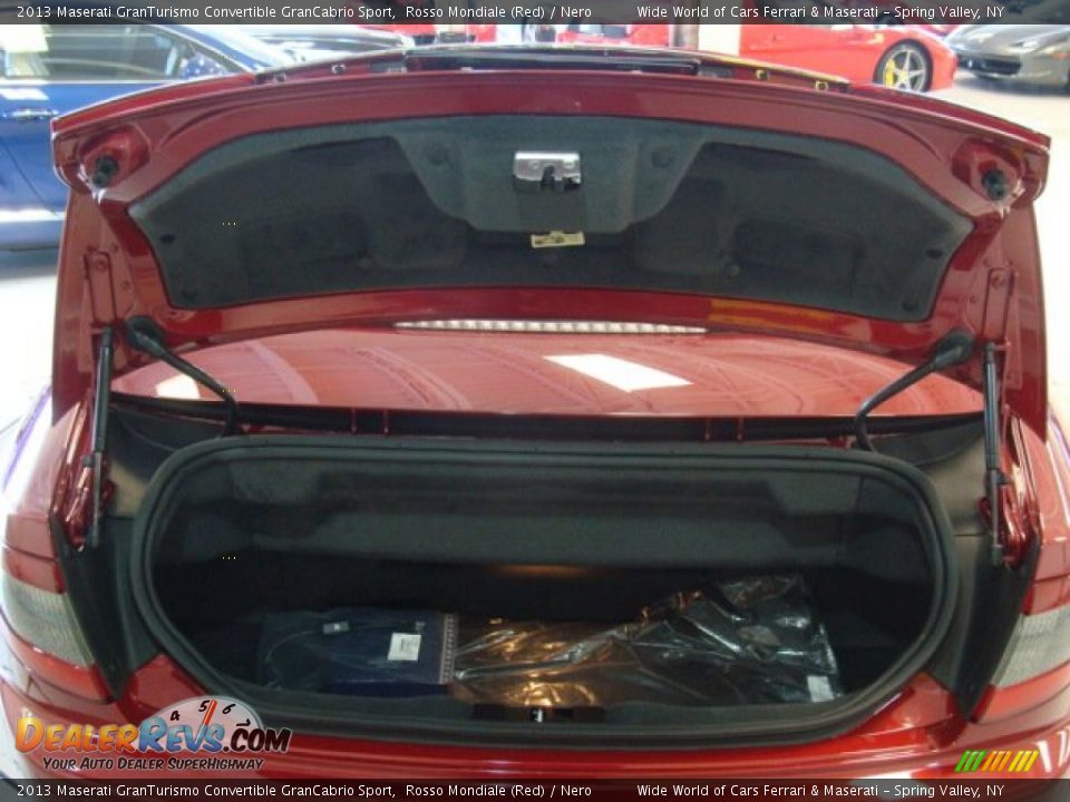 2013 Maserati GranTurismo Convertible GranCabrio Sport Rosso Mondiale (Red) / Nero Photo #29