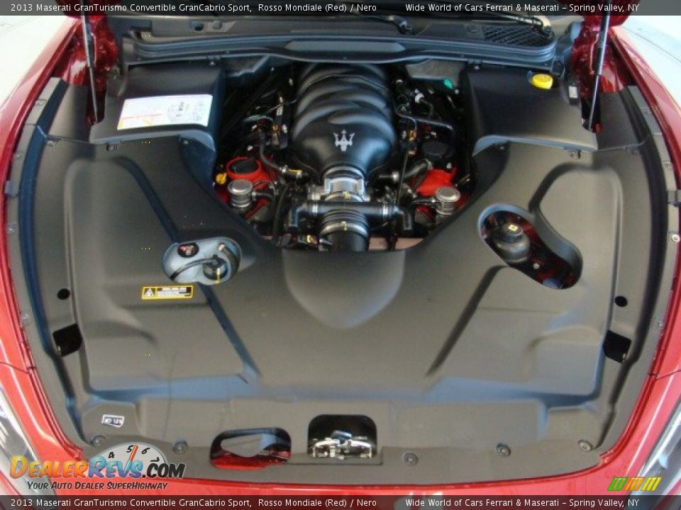 2013 Maserati GranTurismo Convertible GranCabrio Sport 4.7 Liter DOHC 32-Valve VVT V8 Engine Photo #33