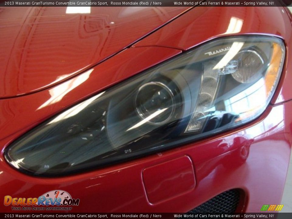 2013 Maserati GranTurismo Convertible GranCabrio Sport Rosso Mondiale (Red) / Nero Photo #35