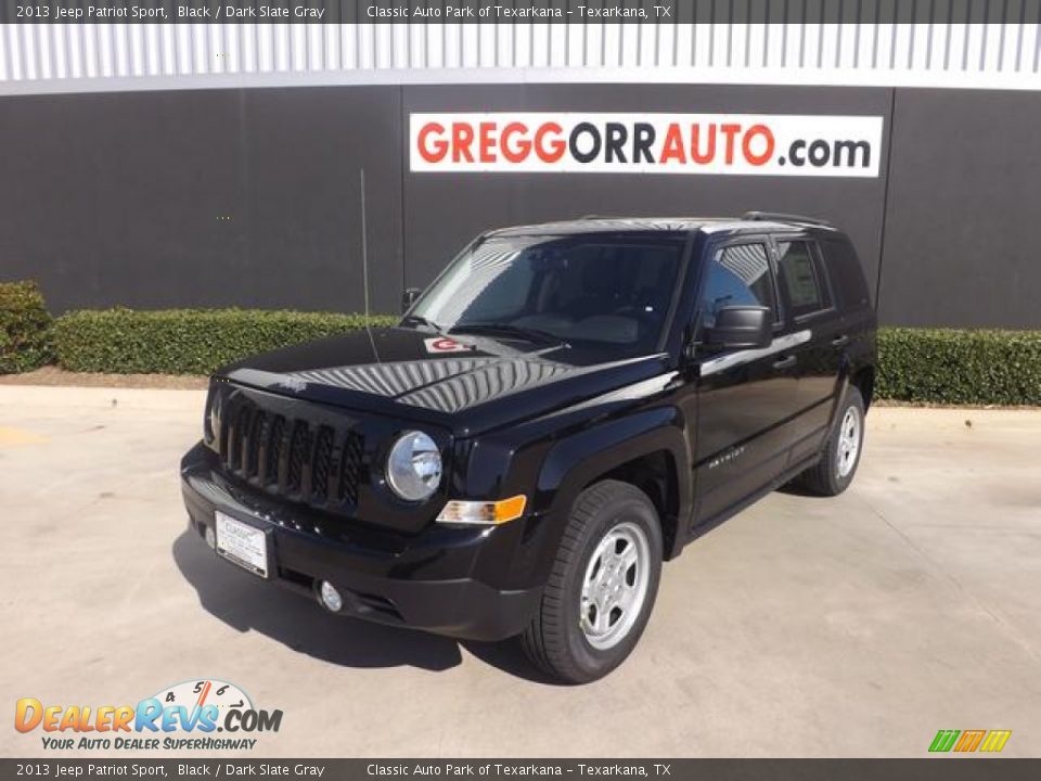 2013 Jeep Patriot Sport Black / Dark Slate Gray Photo #2