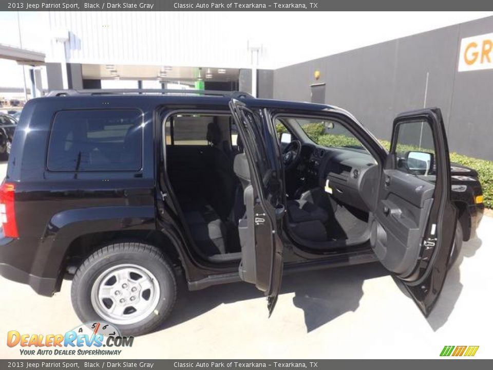 2013 Jeep Patriot Sport Black / Dark Slate Gray Photo #8