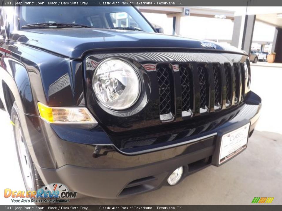 2013 Jeep Patriot Sport Black / Dark Slate Gray Photo #12