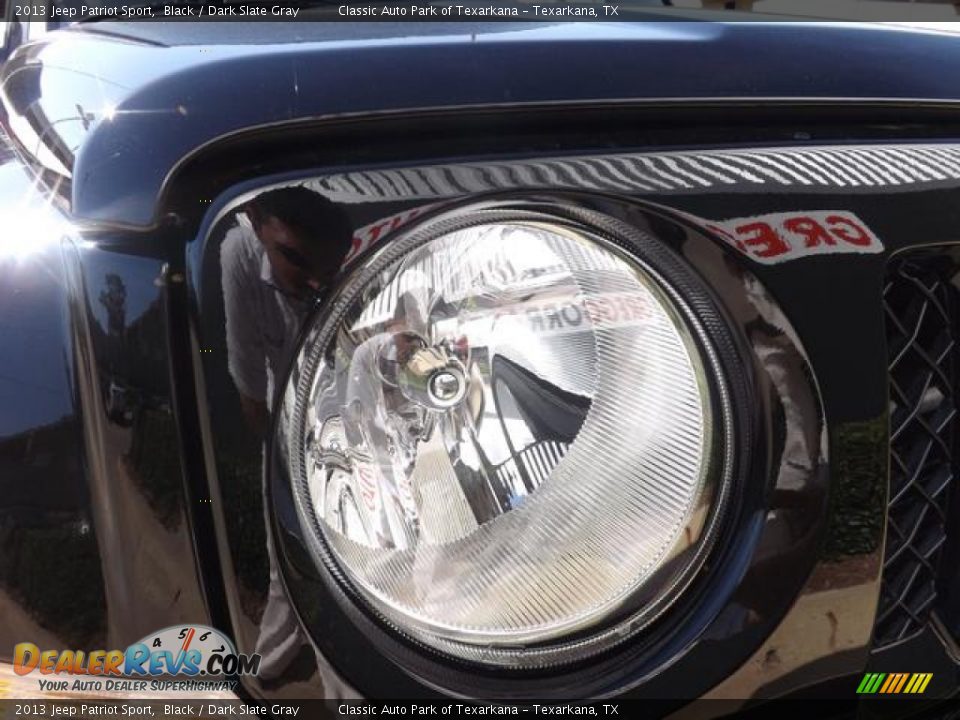 2013 Jeep Patriot Sport Black / Dark Slate Gray Photo #13