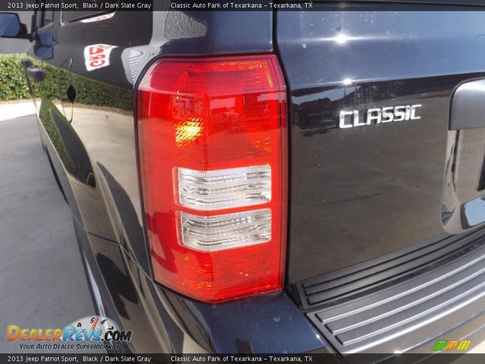 2013 Jeep Patriot Sport Black / Dark Slate Gray Photo #14