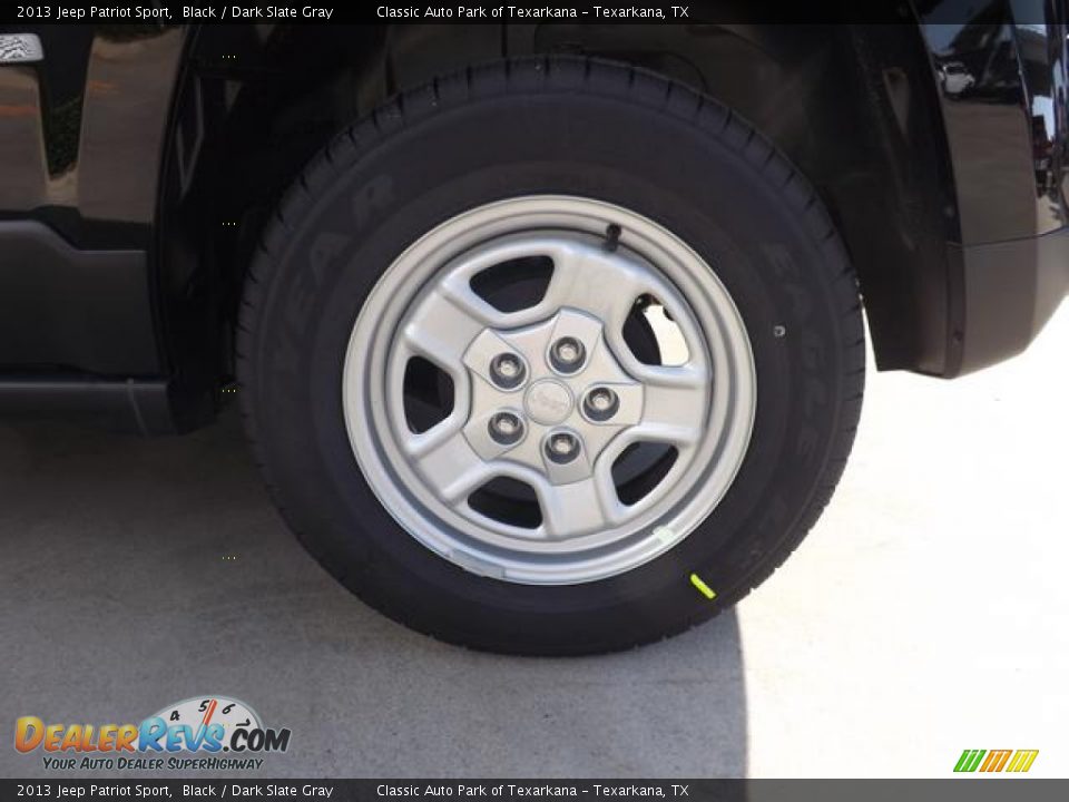 2013 Jeep Patriot Sport Black / Dark Slate Gray Photo #15