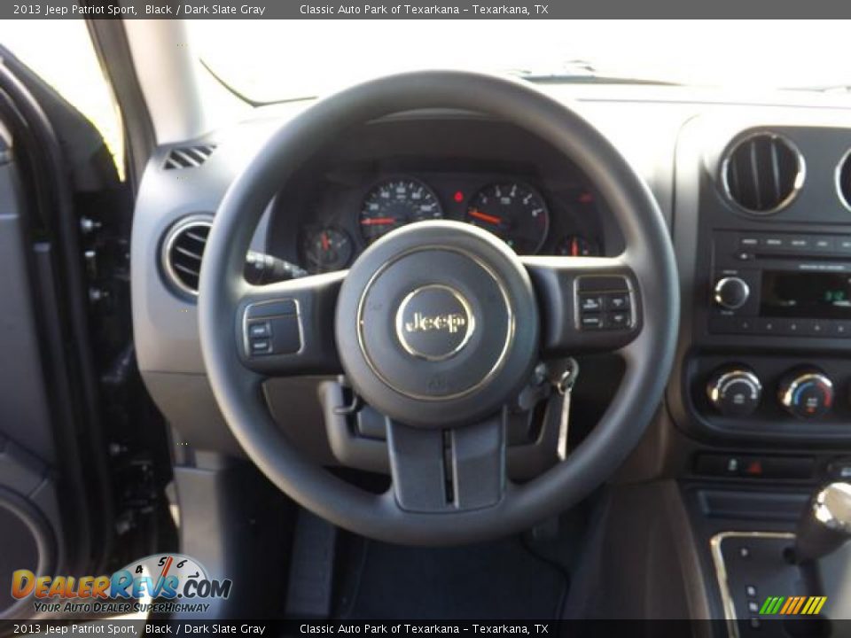 2013 Jeep Patriot Sport Black / Dark Slate Gray Photo #17