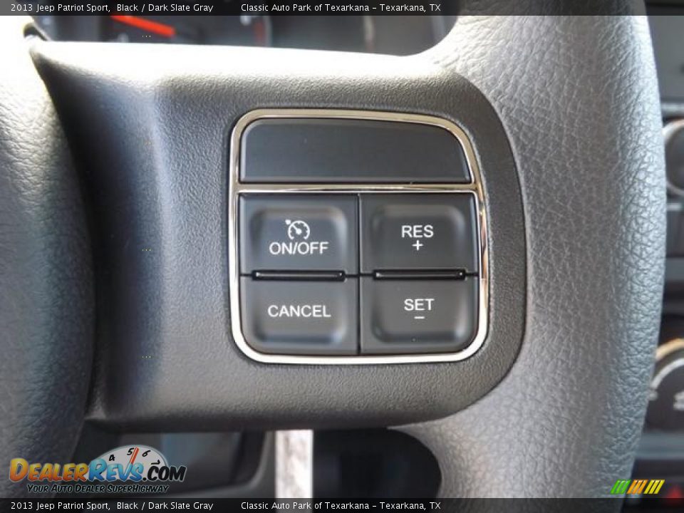 2013 Jeep Patriot Sport Black / Dark Slate Gray Photo #18