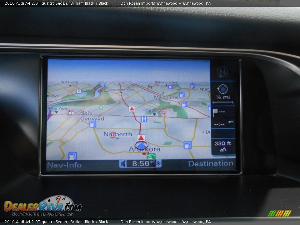 2010 Audi A4 2.0T quattro Sedan Brilliant Black / Black Photo #27