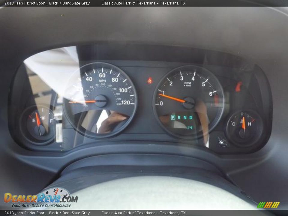 2013 Jeep Patriot Sport Black / Dark Slate Gray Photo #22
