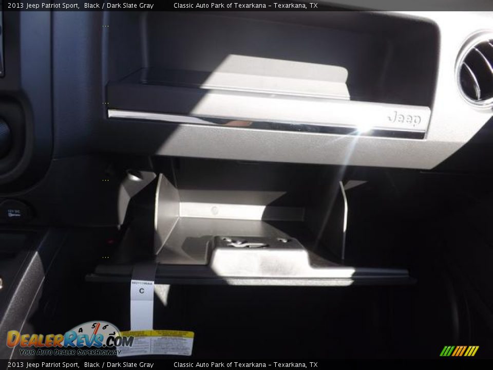 2013 Jeep Patriot Sport Black / Dark Slate Gray Photo #23
