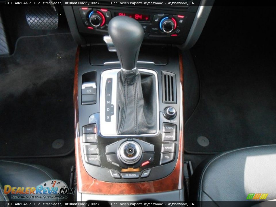 2010 Audi A4 2.0T quattro Sedan Brilliant Black / Black Photo #28