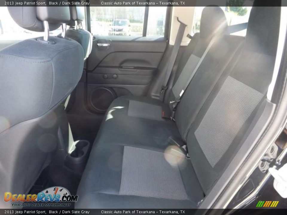 2013 Jeep Patriot Sport Black / Dark Slate Gray Photo #26