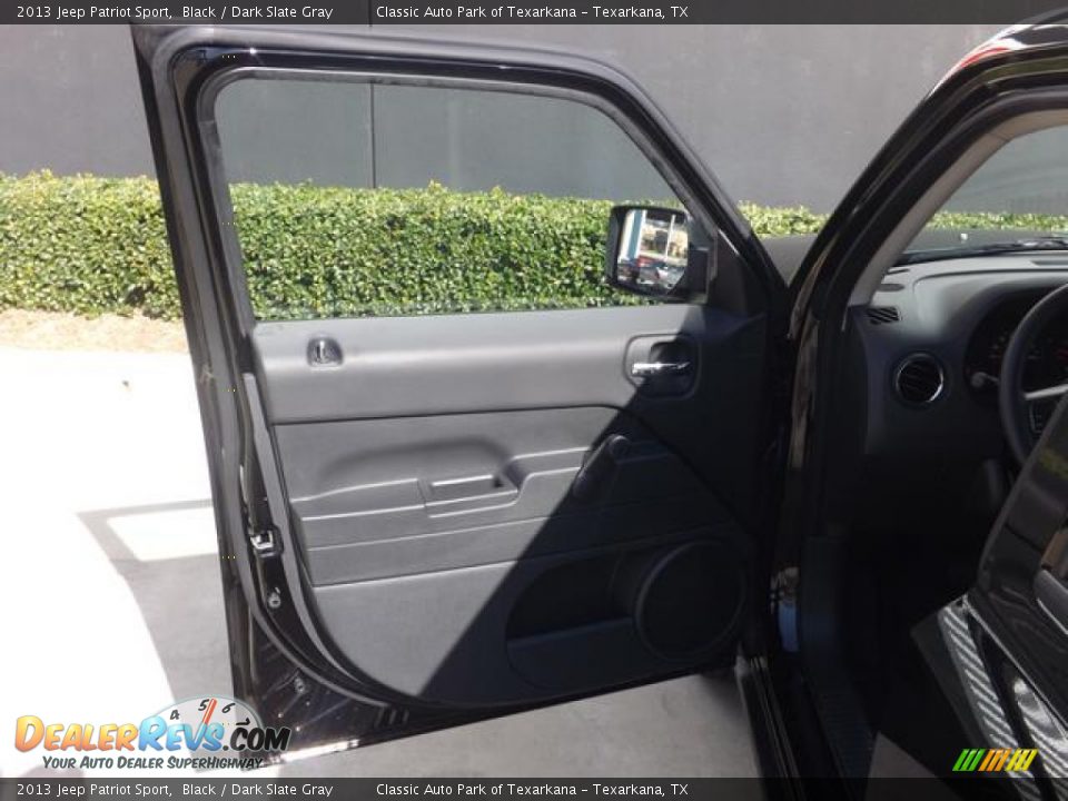 2013 Jeep Patriot Sport Black / Dark Slate Gray Photo #27