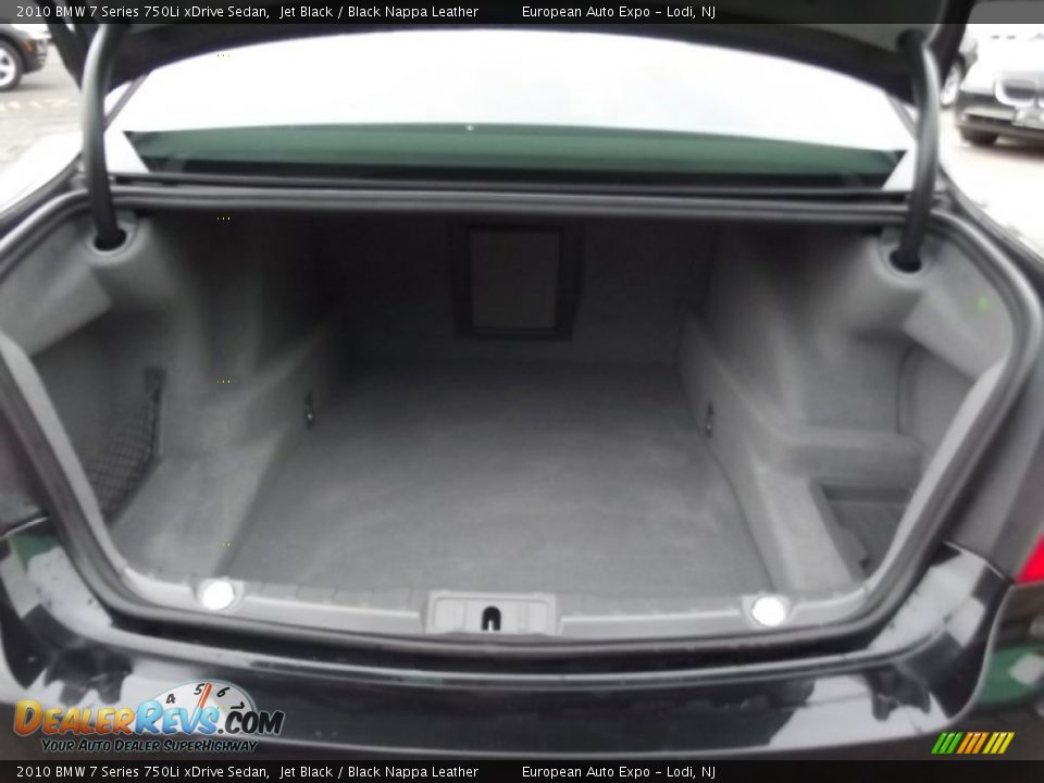 2010 BMW 7 Series 750Li xDrive Sedan Jet Black / Black Nappa Leather Photo #10