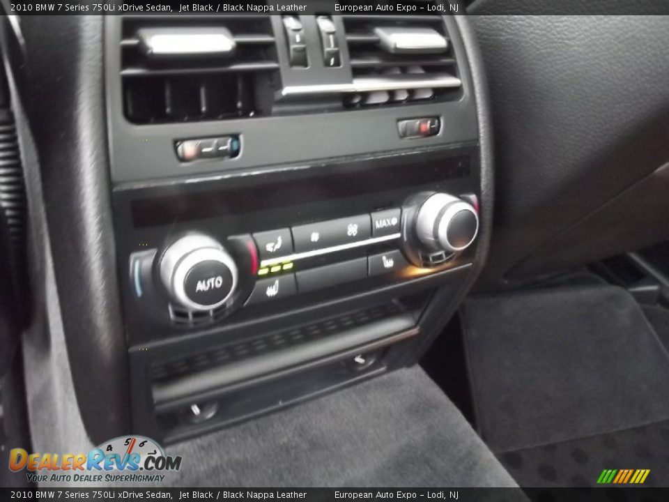 2010 BMW 7 Series 750Li xDrive Sedan Jet Black / Black Nappa Leather Photo #15