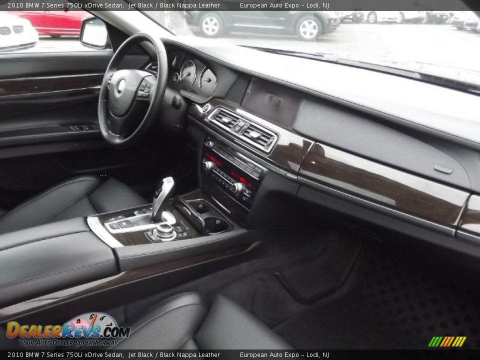 2010 BMW 7 Series 750Li xDrive Sedan Jet Black / Black Nappa Leather Photo #21