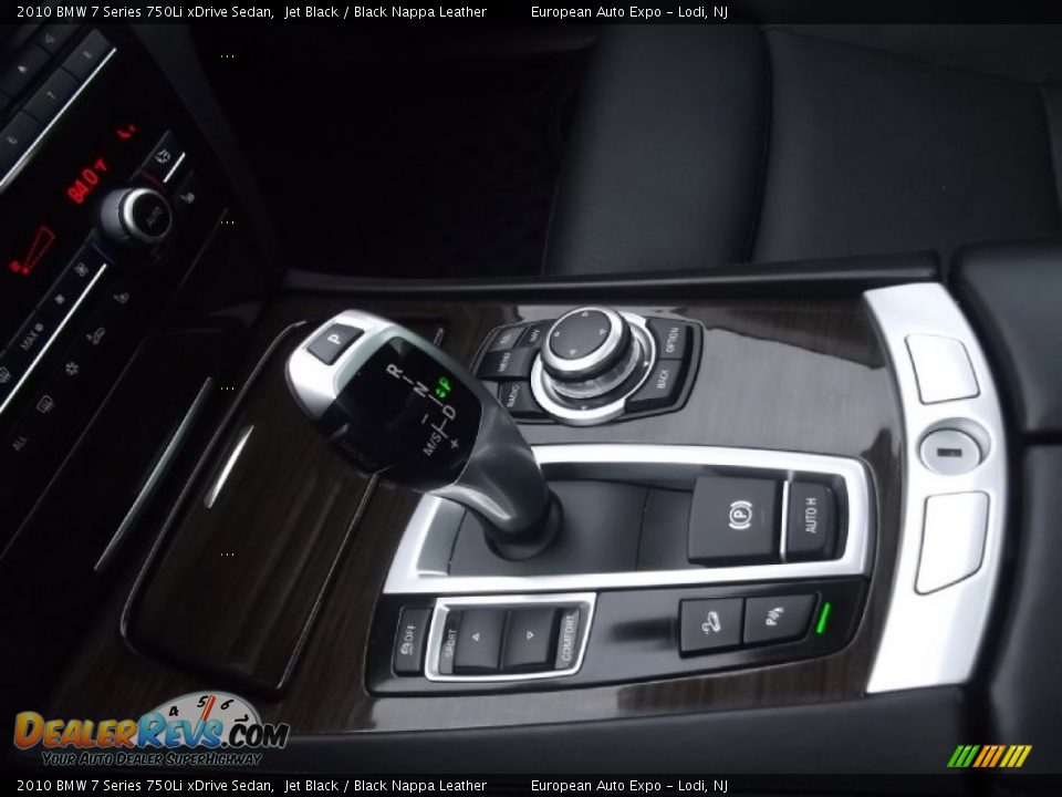 2010 BMW 7 Series 750Li xDrive Sedan Jet Black / Black Nappa Leather Photo #27