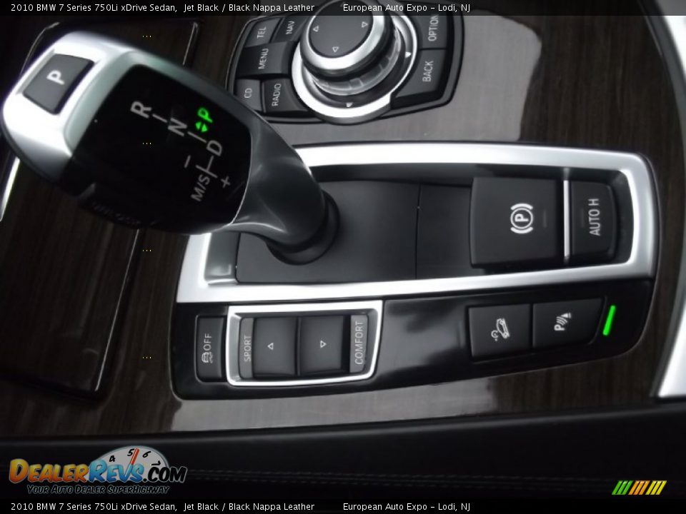 2010 BMW 7 Series 750Li xDrive Sedan Jet Black / Black Nappa Leather Photo #28