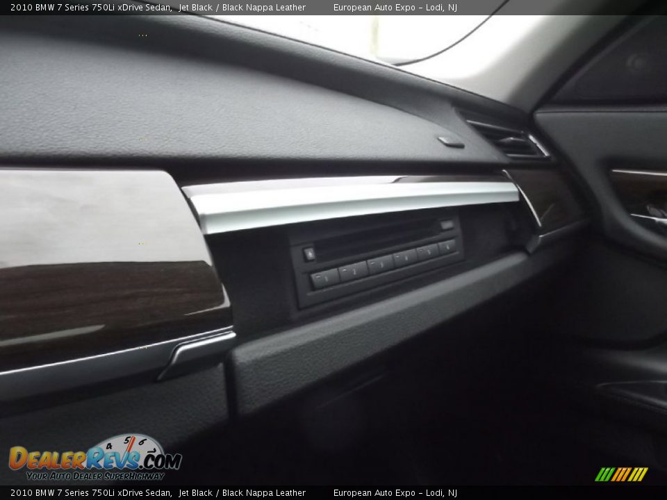 2010 BMW 7 Series 750Li xDrive Sedan Jet Black / Black Nappa Leather Photo #31