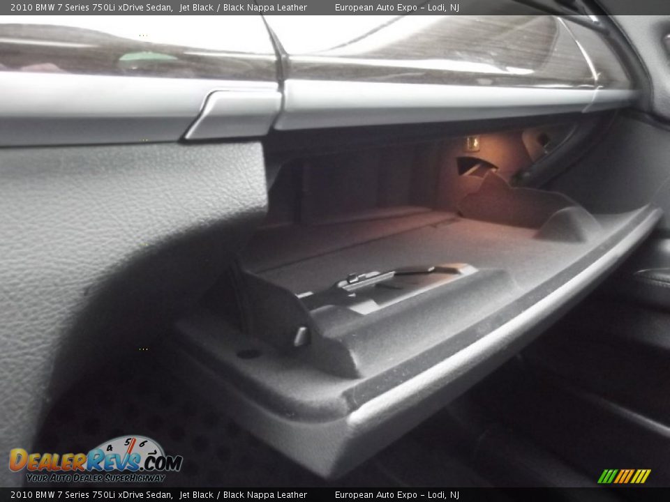 2010 BMW 7 Series 750Li xDrive Sedan Jet Black / Black Nappa Leather Photo #32