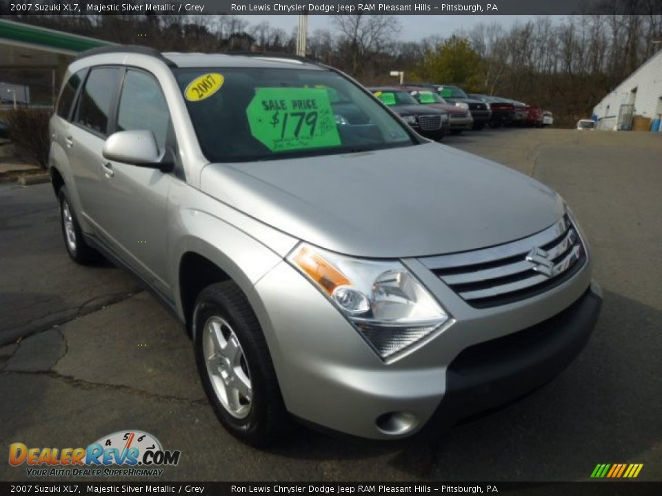 2007 Suzuki XL7 Majestic Silver Metallic / Grey Photo #7