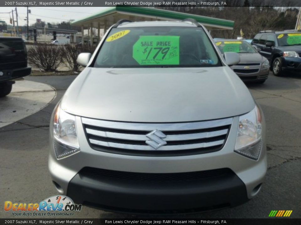 2007 Suzuki XL7 Majestic Silver Metallic / Grey Photo #8