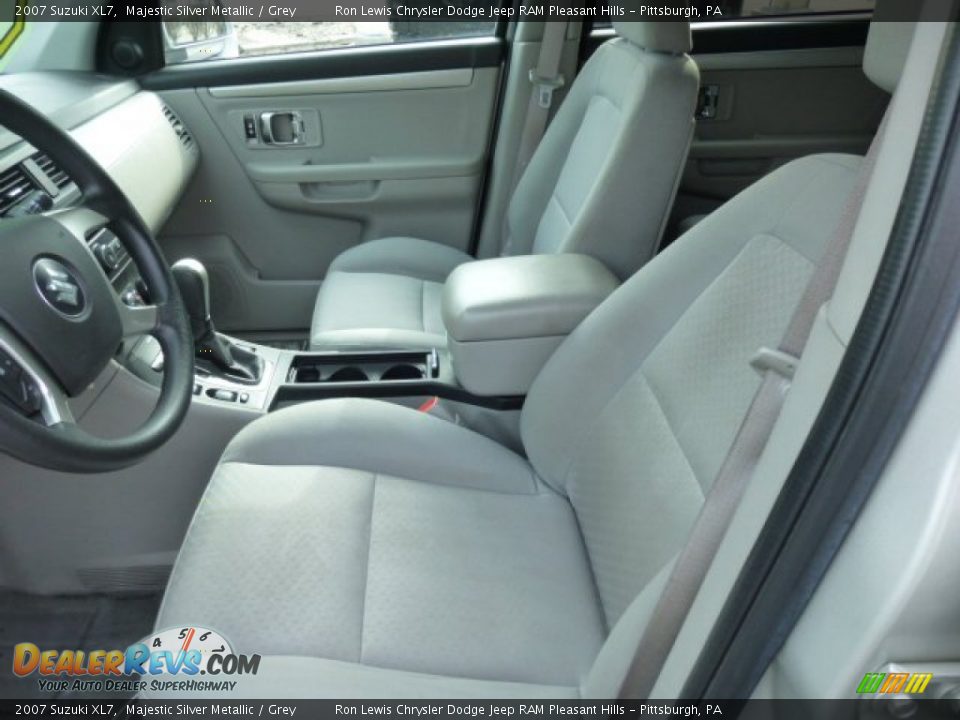 2007 Suzuki XL7 Majestic Silver Metallic / Grey Photo #10