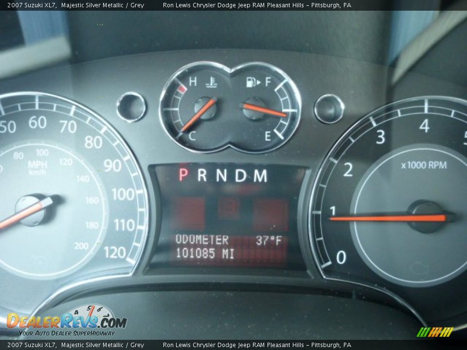 2007 Suzuki XL7 Majestic Silver Metallic / Grey Photo #19