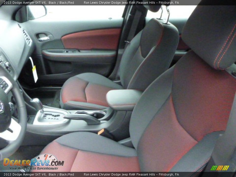 Front Seat of 2013 Dodge Avenger SXT V6 Photo #12