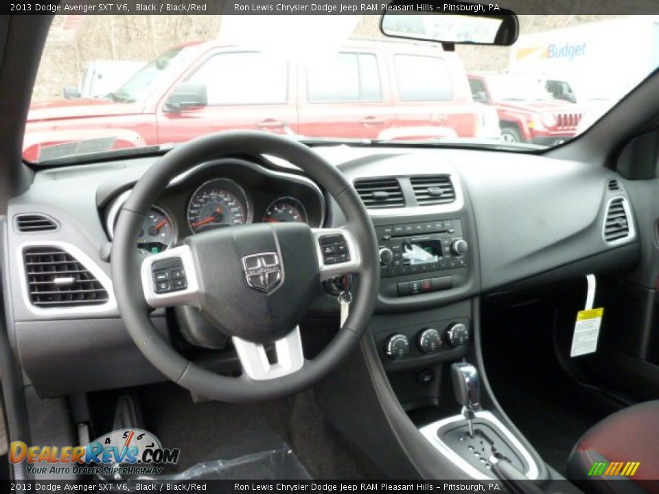 Dashboard of 2013 Dodge Avenger SXT V6 Photo #14