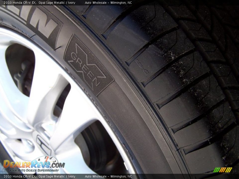 2010 Honda CR-V EX Opal Sage Metallic / Ivory Photo #8